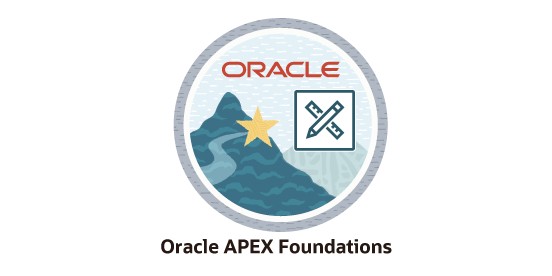 Oracle APEX Foundations Badge